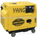 2KW-6KW Air cooled 4 Stroke Engine power portable electric silent diesel generator set